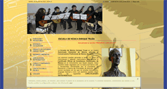 Desktop Screenshot of escuelademusicaenriquetruan.com
